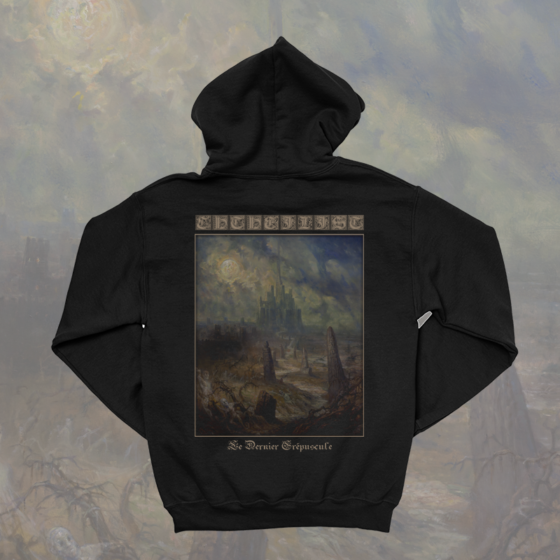 The Obsessed – white logo hoodie