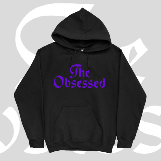 The Obsessed -purple-logo-hoodie