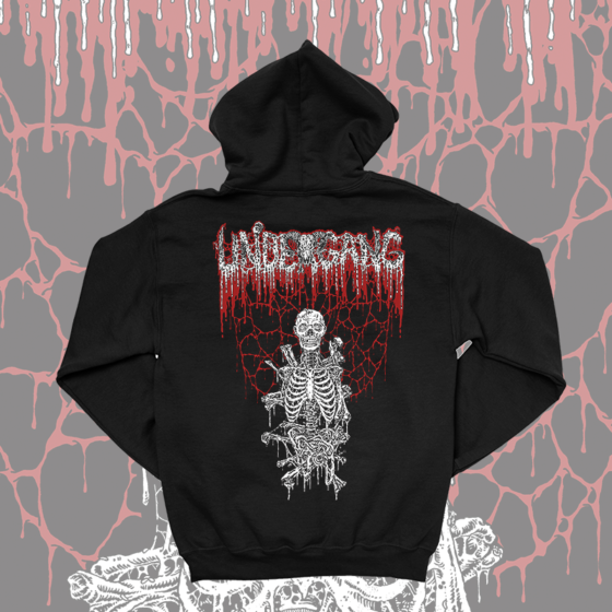 Undergang – Skeletisering – hoodie