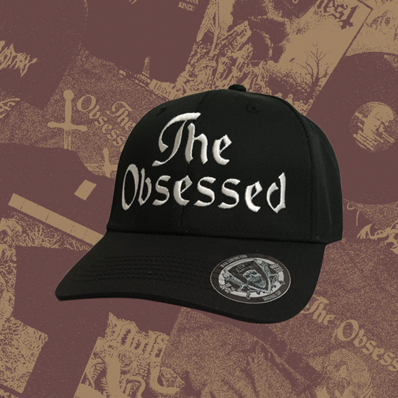 The Obsessed embroidered logo dad cap