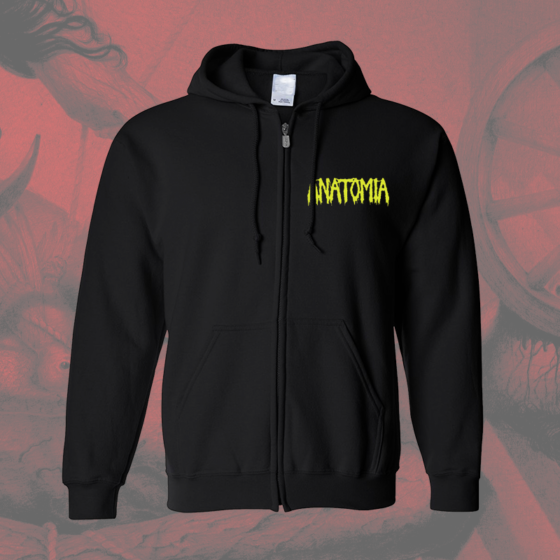 Anatomia - Torment - zipper hoodie
