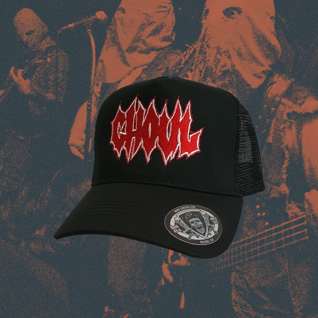 Ghoul embroidered logo trucker hat Ghoul embroidered logo trucker hat