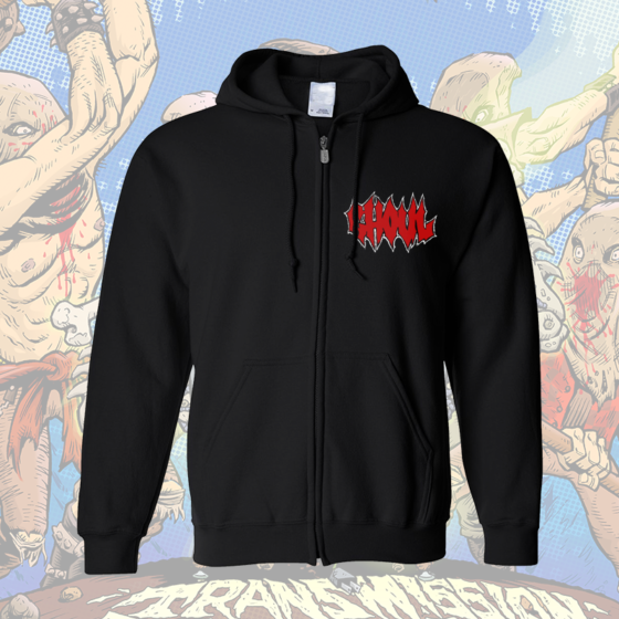 Ghoul - Transmission Zero - zipper hoodie