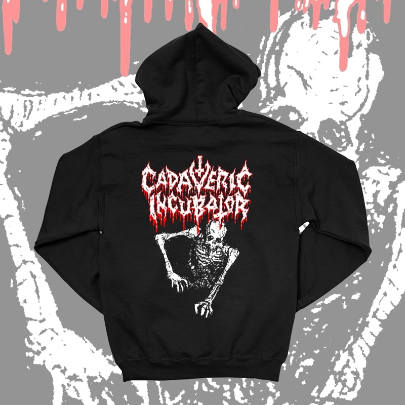 Cadaveric Incubator – Corpse – hoodie Cadaveric Incubator - Corpse - hoodie - Image 2