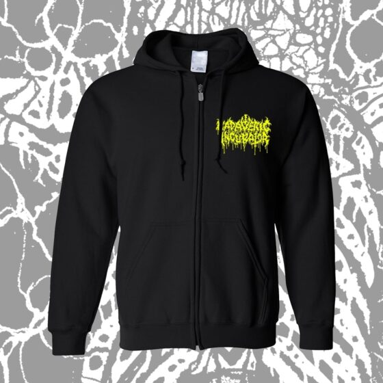 Cadaveric Incubator - Skeletal cross - zipper hoodie