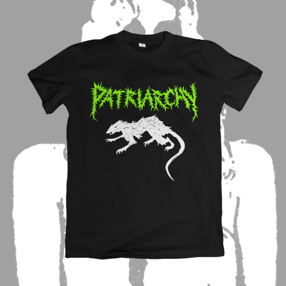 Patriarchy - Rat - black t-shirt