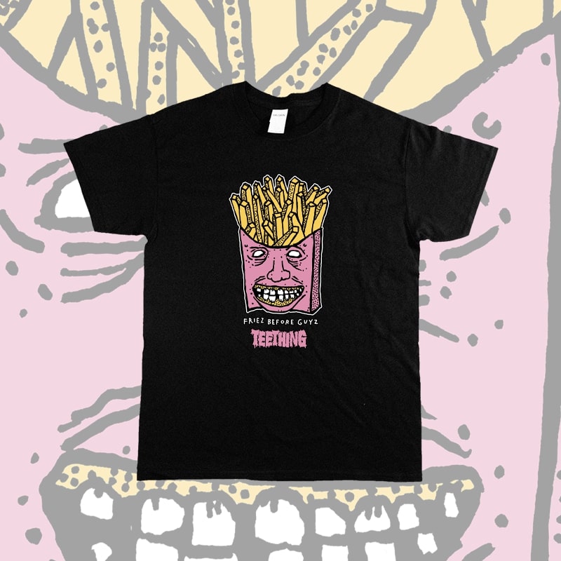 Teething – Friez – t-shirt Teething - Friez - t-shirt