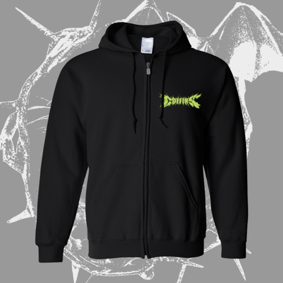 Coffins - Dystopia - zipper hoodie