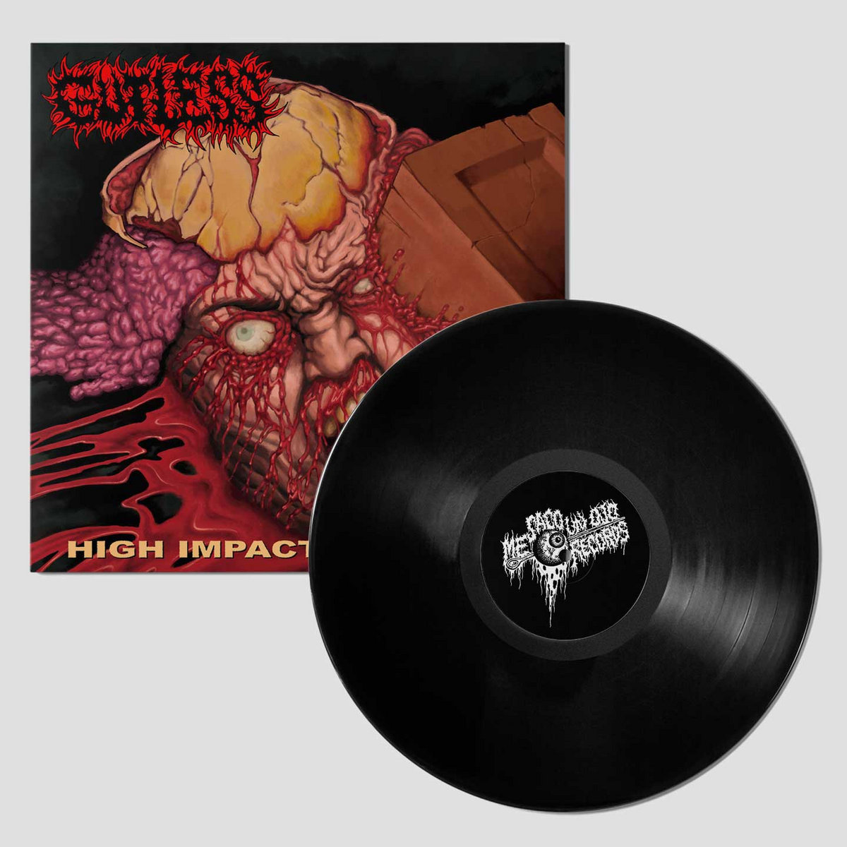 Gutless – Hight Impact Violence – 12″ Gutless - Hight Impact Violence - 12"