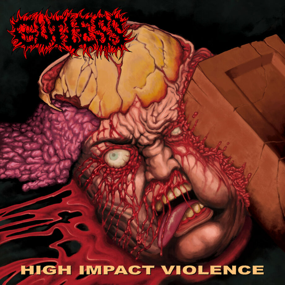 Gutless – Hight Impact Violence – 12″ Gutless - Hight Impact Violence - 12" - Image 2