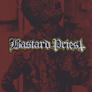 Bastard Priest green logo embroidered backpatch