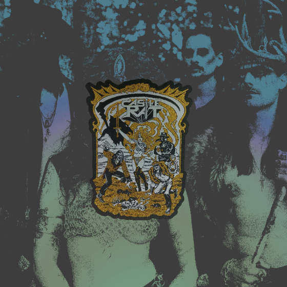 Castle Rat - Dragon Portal woven patch