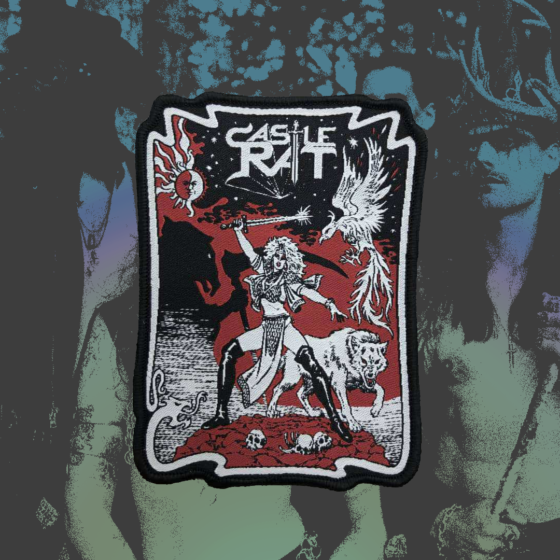 Castle Rat - Phoenix woven patch