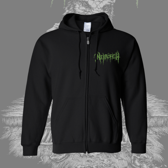 Nekrofilth - Sewer Rat zipper hoodie