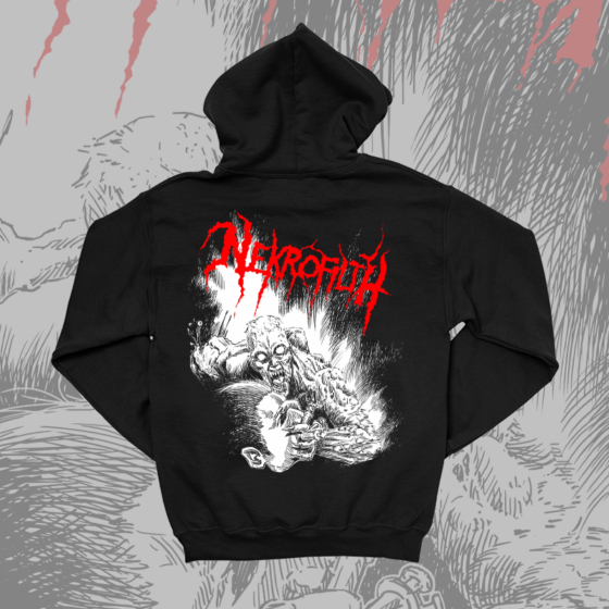 Nekrofilth – Thai Demon zipper hoodie