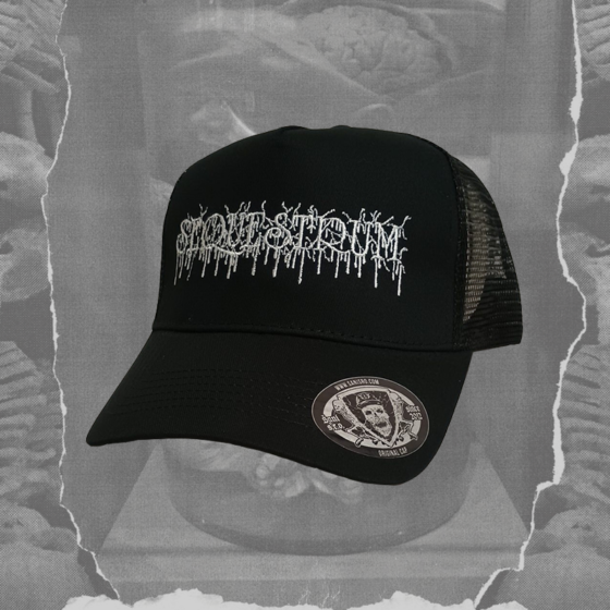 Sequestrum embroidered logo trucker hat