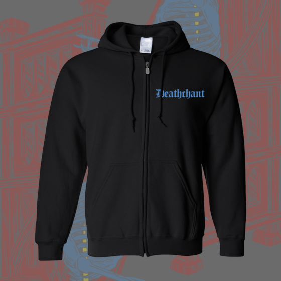 Deathchant - Card zipper hoodie