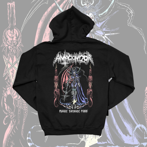 Antagonizör – Satanic Fukk zipper hoodie