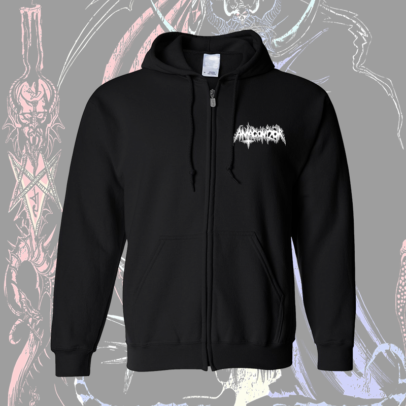 Antagonizör – Satanic Fukk zipper hoodie Antagonizör - Satanic Fukk zipper hoodie