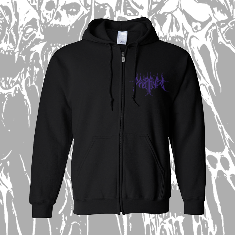 Degraved – Unseen zipper hoodie Degraved - Unseen zipper hoodie