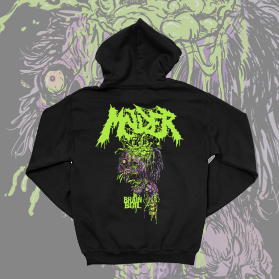 Molder – Brain Boil – zipper hoodie