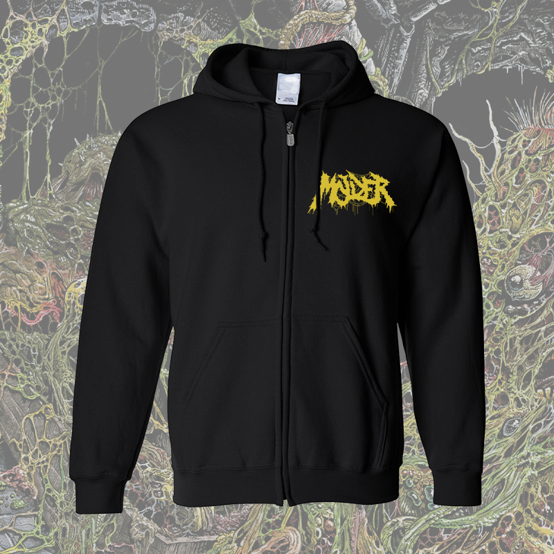 Molder – Engrossed in Decay – zipper hoodie Molder - Engrossed in Decay - zipper hoodie