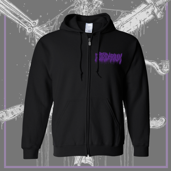 Putridarium - Compilation zipper hoodie