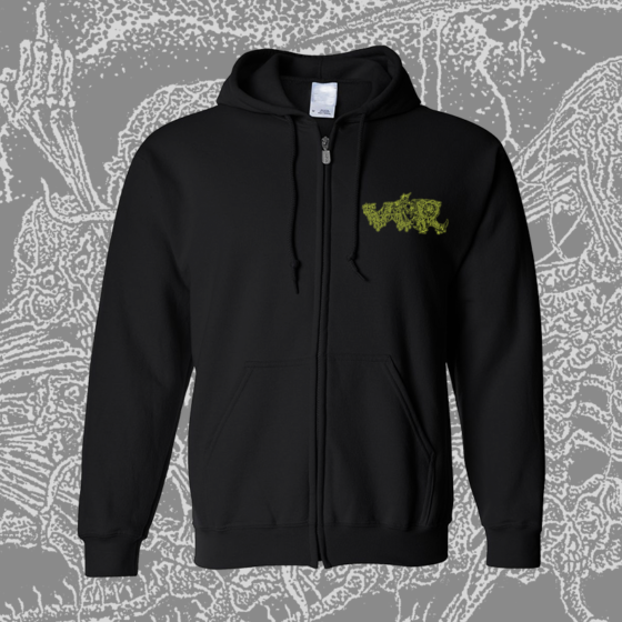 Vér – Kripta Death Metal zipper hoodie Vér - Kripta Death Metal zipper hoodie