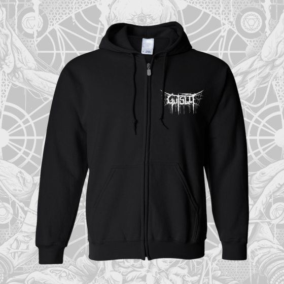 Gutslit - Spiritual Peeling zipper hoodie