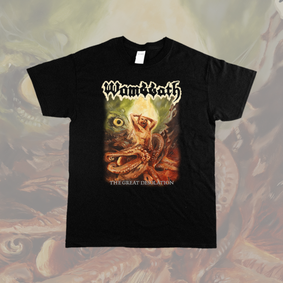 Wombbath - The Great Desolation shirt