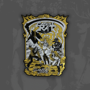 Castle Rat - Dragon Portal woven backpatch