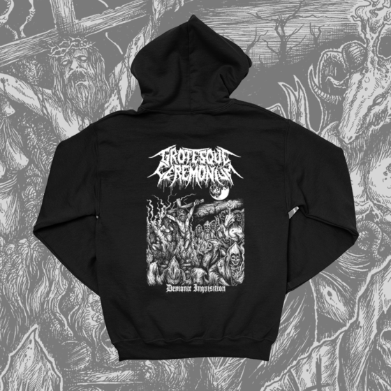 Grotesque Ceremonium – Inquisition zipper hoodie