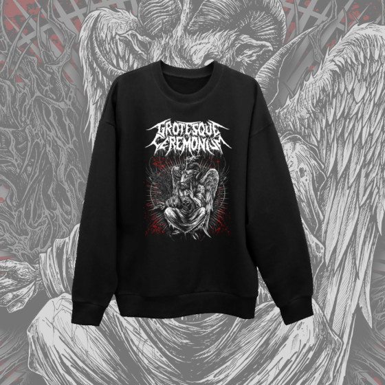 Grotesque Ceremonium - Winged Demon crewneck