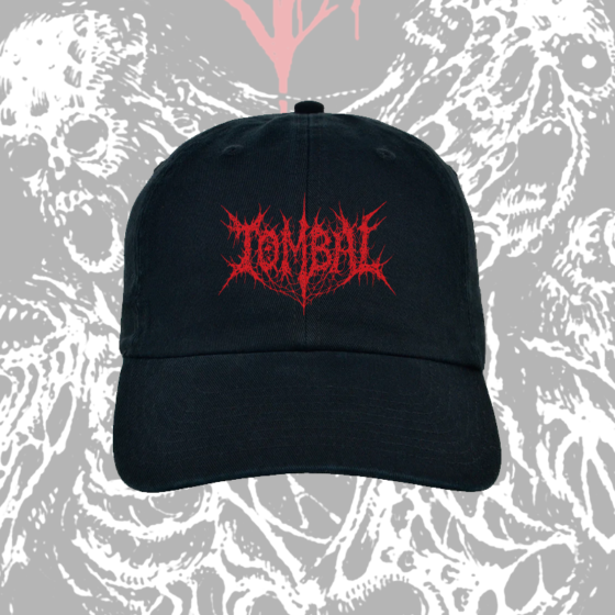 Tombal printed logo dad cap