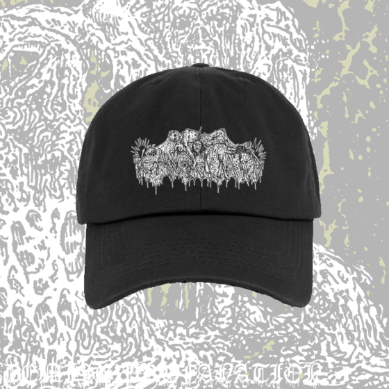 Gangrenated printed logo dadcap