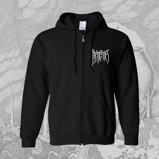 Majesties - Unfurled zipper hoodie