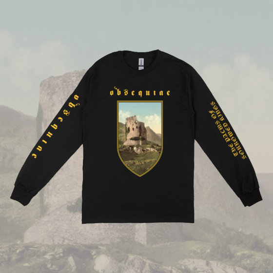 Obsequiae  - Palms longsleeve shirt (with backprint)