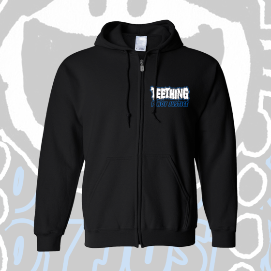 Teething - Pinoy Justice zipper hoodie