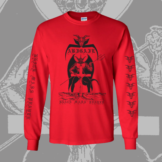 Abigail - Blackmass Red Longsleeve