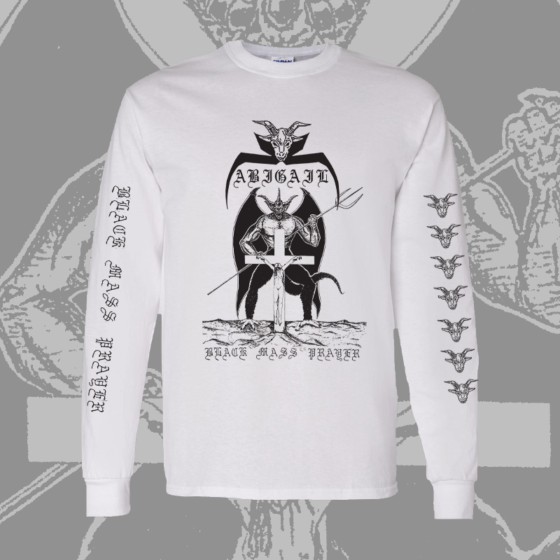 Abigail - Blackmass White Longsleeve