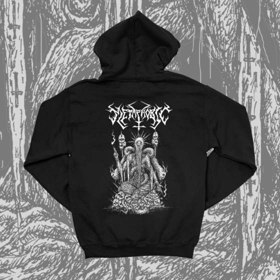 Metaphobic – Baphomet zipper hoodie