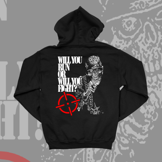 Deceptor – Run or fight hoodie