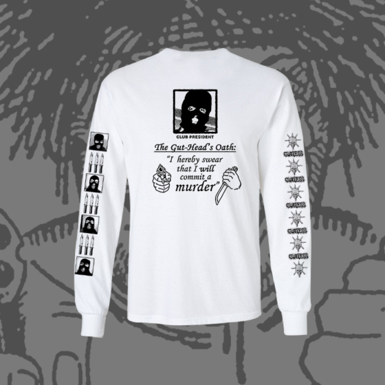 Gutless – Made me do it longsleeve shirt