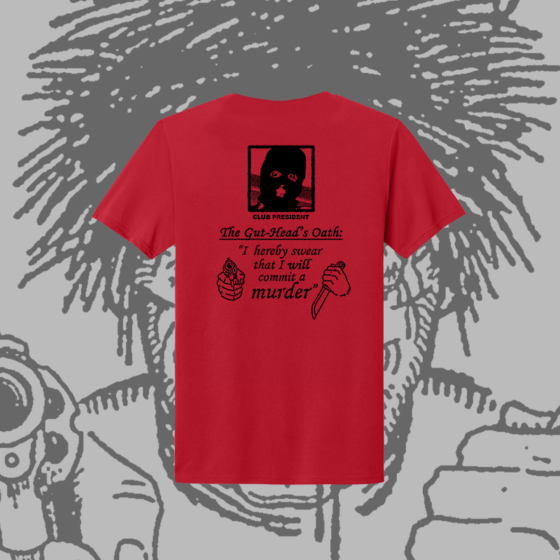 Gutless – Made me do it t-shirt