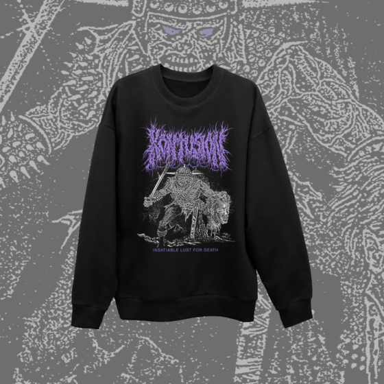 Kontusion - Insatiable Lust for Death crewneck