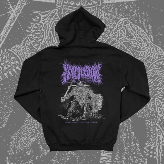 Kontusion – Insatiable Lust for Death zipper hoodie