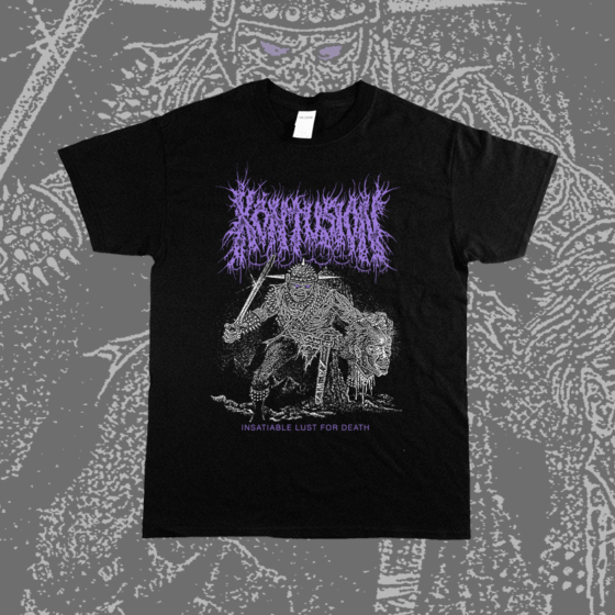 Kontusion - Insatiable Lust for Death shirt