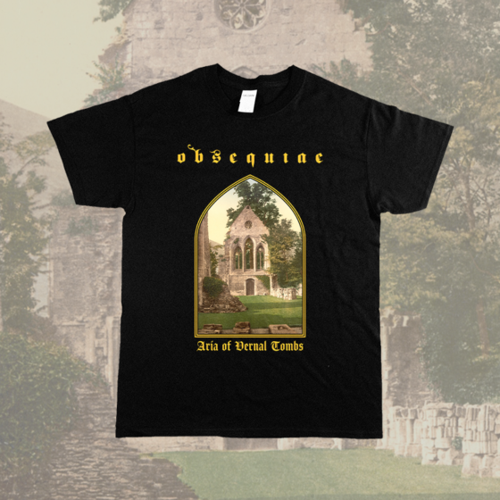 Obsequiae - Aria t-shirt (with backprint)