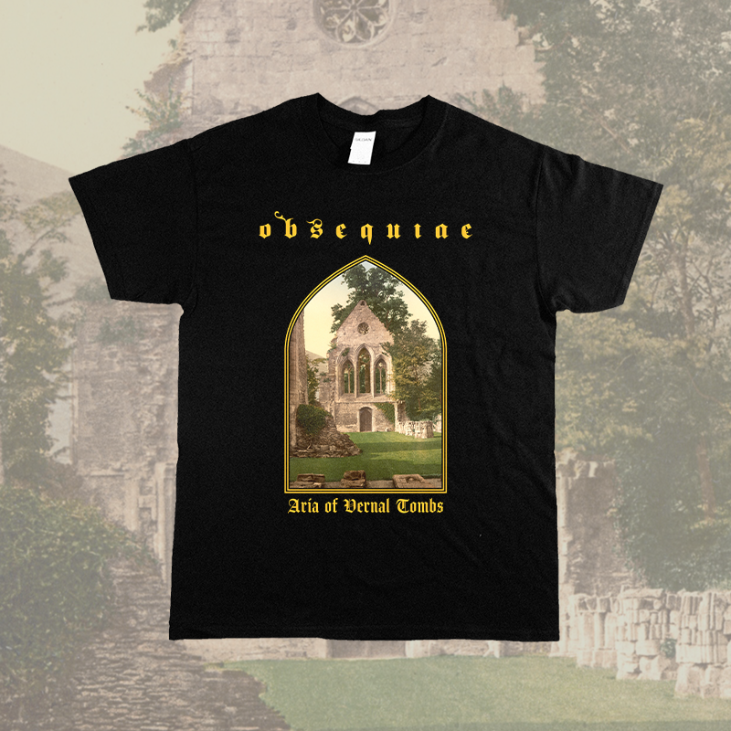 Obsequiae – Aria t-shirt (with backprint) Obsequiae - Aria t-shirt (with backprint)