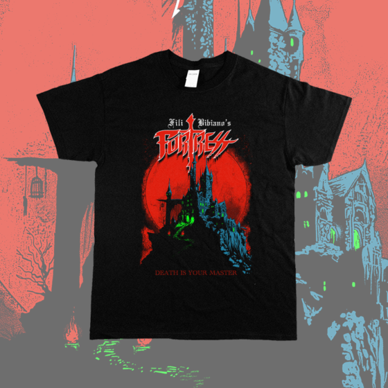 Fili Bibiano's Fortress - Death is Your Master shirt